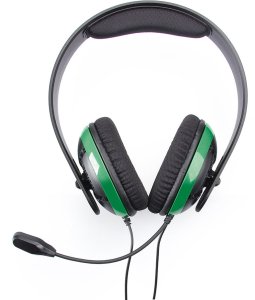 Zestaw słuchawkowy Over Ear Raptor Gaming HX200 Stereo czarny/zielony 3