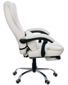 Fotel biurowy GIOSEDIO biały, model FBK002 FBK002 2