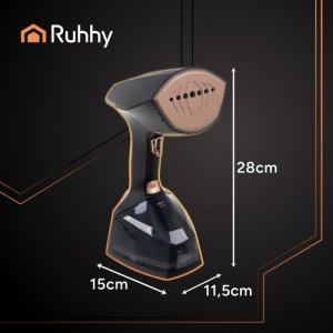 Parownica do ubrań Ruhhy Parownica do ubrań 2000W czarna Velira 26901 3