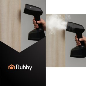 Parownica do ubrań Ruhhy Parownica do ubrań 2000W czarna Velira 26901 9