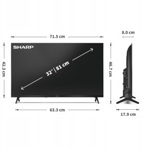 Sharp 32HF2465E 7