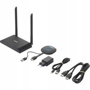 <br> SpeaKa Professional<br> SP-VShare<br> Bezprzewodowy system prezentacji 4K UHD<br> 4x Multi Viewer, Funkcja tablicy cyfrowej, Bezpieczna transmisja radiowa, Zgodność z Airplay i DLNA<br> 50 m<br> 2.4 GHz, 5 GHz, 5.8 GHz<br> 3840 x 2160 Pixel<br 4