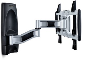 StarTech STARTECH.COM Schwenkbare TV Wandhalterung VESA Wandhalterung fur 66,04-165,1cm 26-65Zoll/45kg/Flat/Curved TVs Fernseher 2