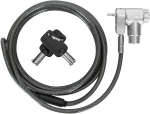 Targus ASP95MKGLX-25 zapięcie do kabli Srebrny 2 m 2