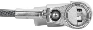 Targus ASP95MKGLX-25 zapięcie do kabli Srebrny 2 m 4