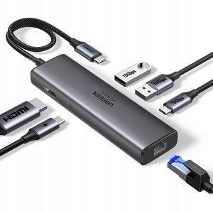 Stacja/replikator Ugreen CM512 USB-C (45000-0) 2