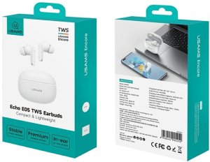 Słuchawki bluetooth 6.0 E05 TWS białe 2