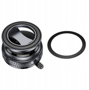 Uchwyt na telefon do samochodu magnetyczny Hoco z regulowaną przyssawką H92 czarno szary 5