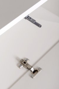 Meblościanka SWITCH LAMEL XIX szara/dąb wotan ASM Meble 3