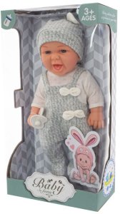 LALKA W UBRANKU BOBAS 29CM RUCHOMA GŁÓWKA RĄCZKI NÓŻKI 2