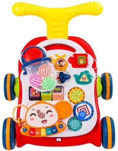 PCHACZ CHODZIK INTERAKTYWNY STOLIK EDUKACYJNY 2W1 PIANINKO ZDEJMOWANY PANEL 4