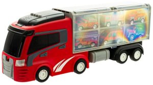 CIĘŻARÓWKA LAWETA ZESTAW 6 POJAZDÓW STRAŻ POŻARNA 2