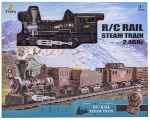 KOLEJKA ELEKTRYCZNA FENFA RC POCIĄG TOWAROWY ZDALNIE STEROWANY DYM DŹWIĘKI 2