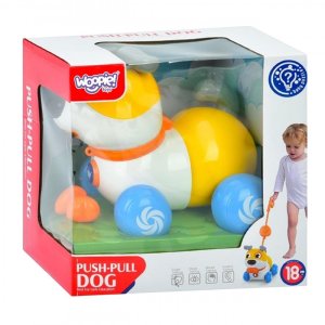 Woopie INTERAKTYWNY PIESEK 2W1 PCHACZ SZCZEKAJĄCY DLA DZIECI 360 ST. 6M+ KREATYWNY 16