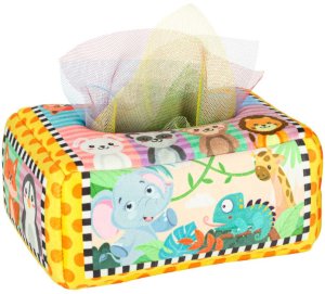 Polesie SORTER SENSORYCZNY PUDEŁKO Z CHUSTECZKAMI MONTESSORI PLUSZOWE CYFRY LITERY 2