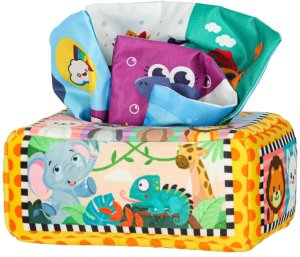 Polesie SORTER SENSORYCZNY PUDEŁKO Z CHUSTECZKAMI MONTESSORI PLUSZOWE CYFRY LITERY 3