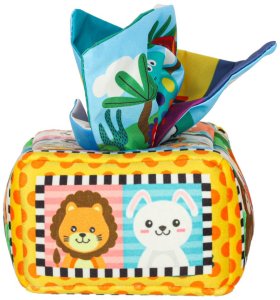 Polesie SORTER SENSORYCZNY PUDEŁKO Z CHUSTECZKAMI MONTESSORI PLUSZOWE CYFRY LITERY 4