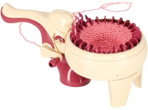 MASZYNA DZIEWIARSKA KROSNO DO TKANIA SZYCIA ROBIENIA NA DRUTACH 5 WŁÓCZEK 3