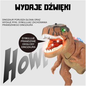 WOOPIE Dinozaur Zdalnie Sterowany RC Robot T-Rex 6