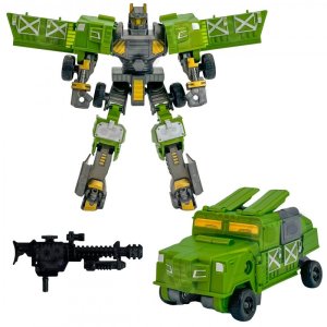 Woopie Roboty Transformujące Zestaw 4w1 Samochody Bojowe 3