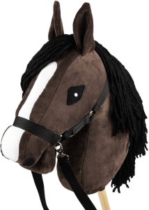 Zestaw Skippi - Hobby Horse Gniady - Derka i nauszniki - wrzos i śliwka 2