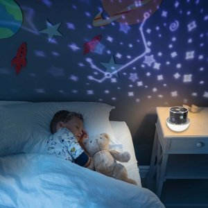 4kom.pl LAMPKA NOCNA PROJEKTOR GWIAZD KRÓLIK LED USB 6 MOTYWÓW PILOT MUZYKA AKUMULATOR 13
