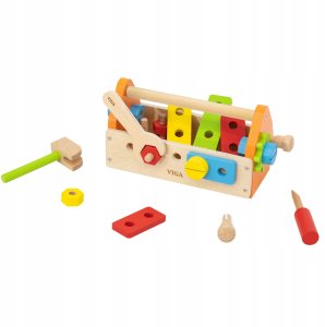 Viga Skrzynka Na Narzędzia Zestaw Drewniany 3