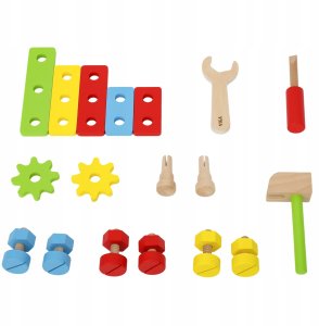 Viga Skrzynka Na Narzędzia Zestaw Drewniany 4