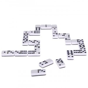 Woopie WOOPIE Domino Klasyczna Gra Logiczna 28 Kostek 2