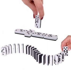 Woopie WOOPIE Domino Klasyczna Gra Logiczna 28 Kostek 3