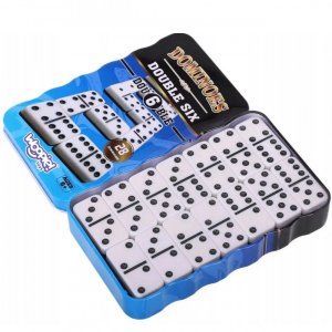 Woopie WOOPIE Domino Klasyczna Gra Logiczna 28 Kostek 4