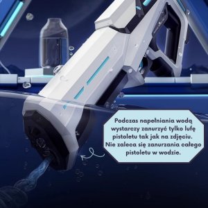 Woopie Elektryczny Pistolet Na Wodę Automatyczny Blaster 5