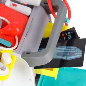 MalPlay ZESTAW MAŁEGO LEKARZA DOKTORA STACJA MEDYCZNA AKCESORIA 22EL DŹWIĘK ŚWIATŁA 5
