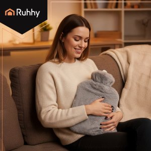 Termofor gumowy w pokrowcu 3,5L Ruhhy 26384 7