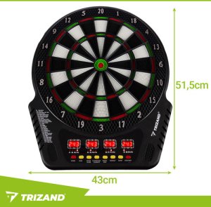 Tarcza elektroniczna do gry w dart Trizand 26307 3