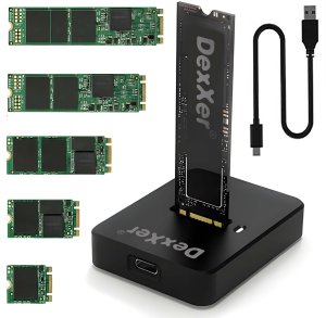 Kieszeń Qoltec STACJA DOKUJĄCA DYSKÓW SSD M.2 BS-2826 4