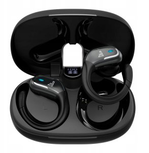 Słuchawki Bezprzewodowe Feegar Sport Bluetooth 5.4 Bateria 70H Douszne Ipx5 7