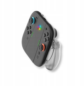 YAXO Charge Grip Set for Joy-Con with charging function Nintendo Switch 2 Techno black 14
