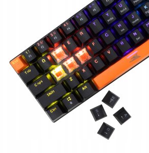 Baracuda BGK-03111 Dolphin Black US red switch 4