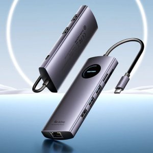 Vention 9in1 MST USB-C 4K 100W PD 5Gbps 2