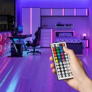 Vention Silicone Neon with IR remote control, USB 5V power supply, 2m 7
