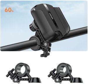 Uchwyt do telefonu na rower motocykl hulajnogę 4.7-7'' - czarny Uchwyt do telefonu na rower motocykl hulajnogę 4.7-7'' - czarny 5