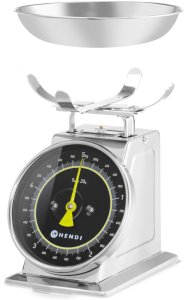 Waga kuchenna analogowa z szalką STAL 5 kg Waga kuchenna analogowa z szalką STAL 5 kg 2