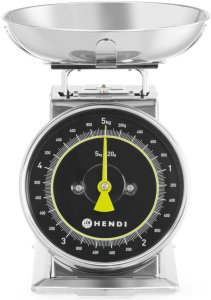 Waga kuchenna analogowa z szalką STAL 5 kg Waga kuchenna analogowa z szalką STAL 5 kg 4