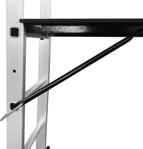 Rusztowanie drabinowe składane 3w1 do 2.73 m MSW 7