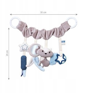 BabyOno 1579 ZAWIESZKA DO WÓZKA I FOTELIKA RACCOON 7