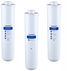 Zestaw 3 Wkładów filtrujących K5 K2 K7M Aquaphor Morion 2