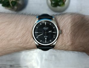 Zegarek Atlantic Seacloud 73361.41.61 męski wodoszczelny . 2