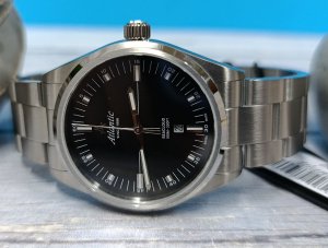 Zegarek Atlantic Seacloud 73366.41.61 męski wodoszczelny . 4