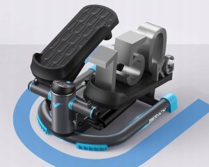 MERACH MR-2403 Mini stepper swingowy z obciążeniem do 150 kg +taśmy oporowe 5